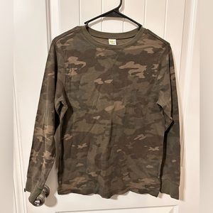 Crazy 8 Boys Camo Thermal Long Sleeve T-shirt